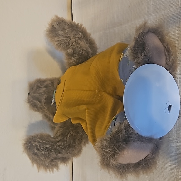 Ashton-Drake 1996 Vintage Plush Teddy Bear with Stand - Picture 7 of 8